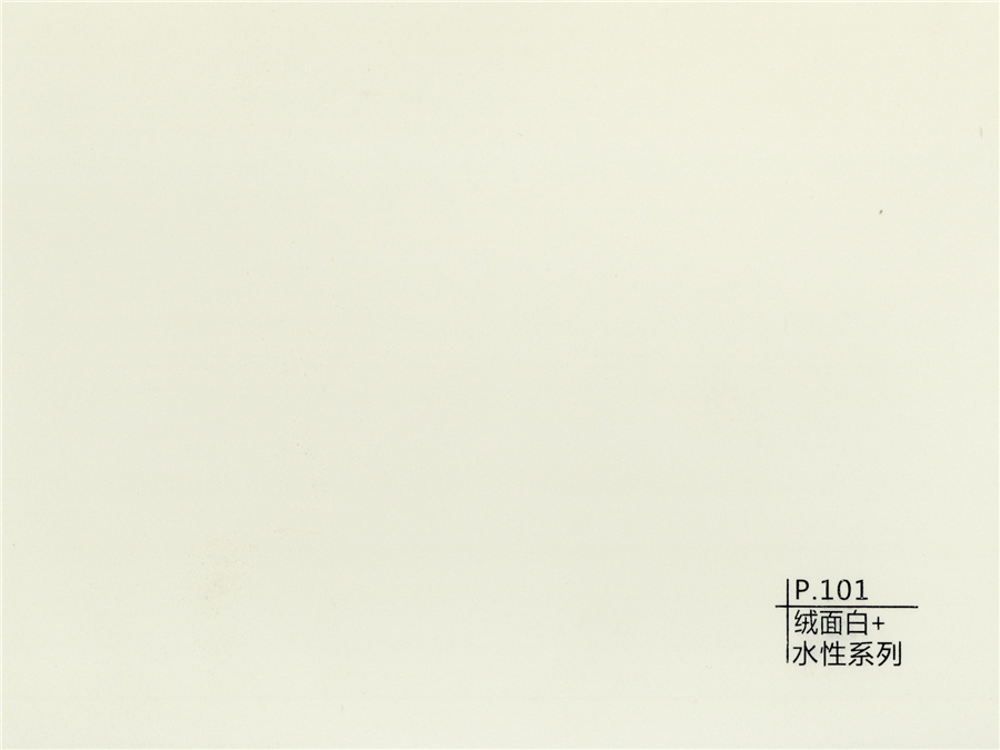 101絨面白+水性系列